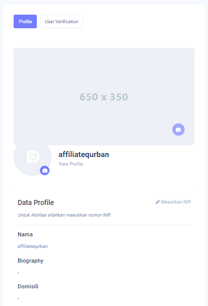 user